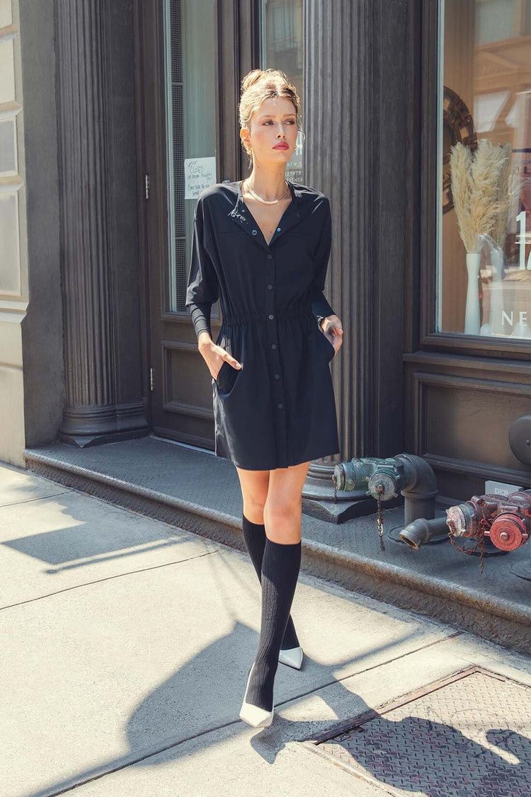 Long Sleeve Activewear Dress UPF 50+