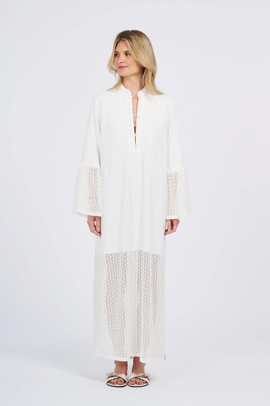 Maxi Lace Caftan Dress (UPF 50+)