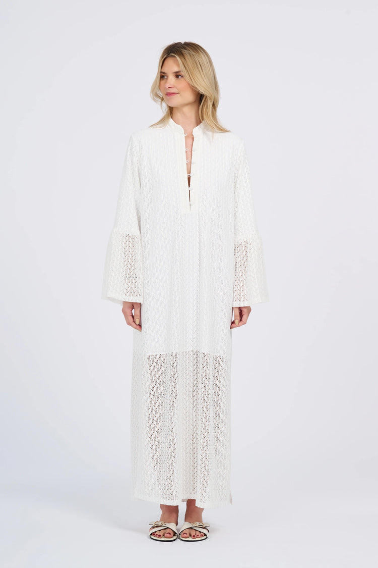 Maxi Lace Caftan Dress (UPF 50+)