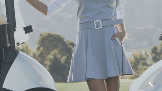 Navy Golf Skort