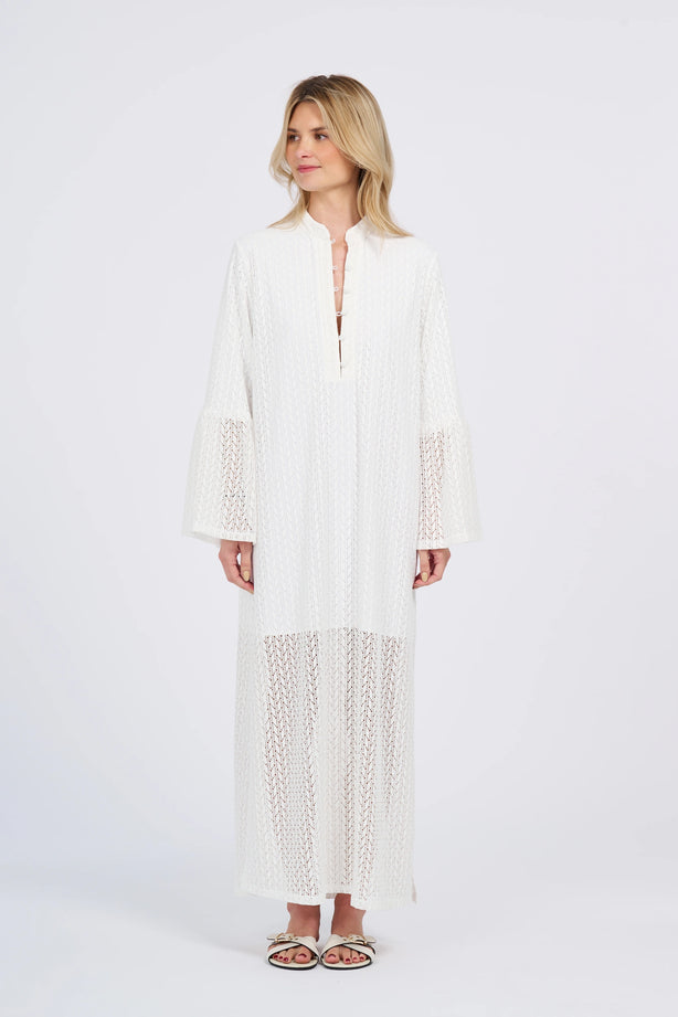 Maxi Lace Caftan Dress (UPF 50+)