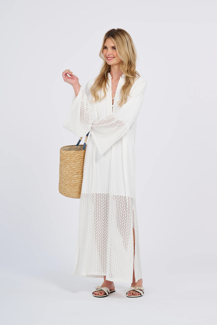 Maxi Lace Caftan Dress (UPF 50+)