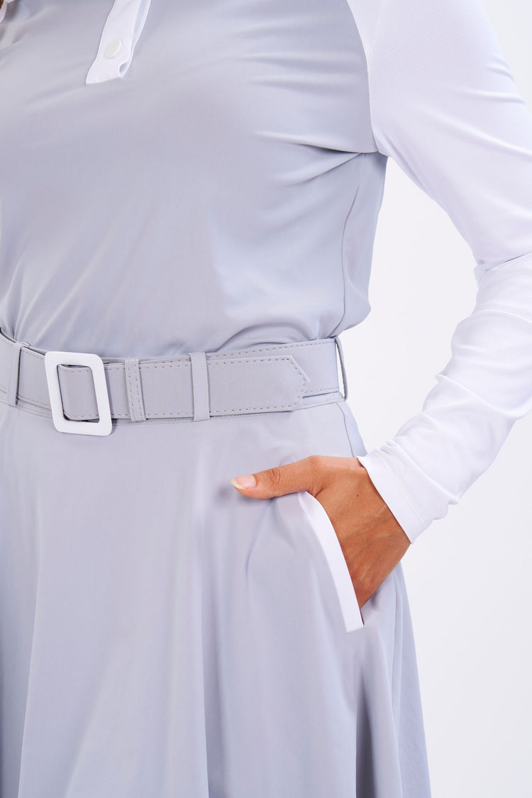 Pleated Performance Skort (with detachable belt) UPF 50+