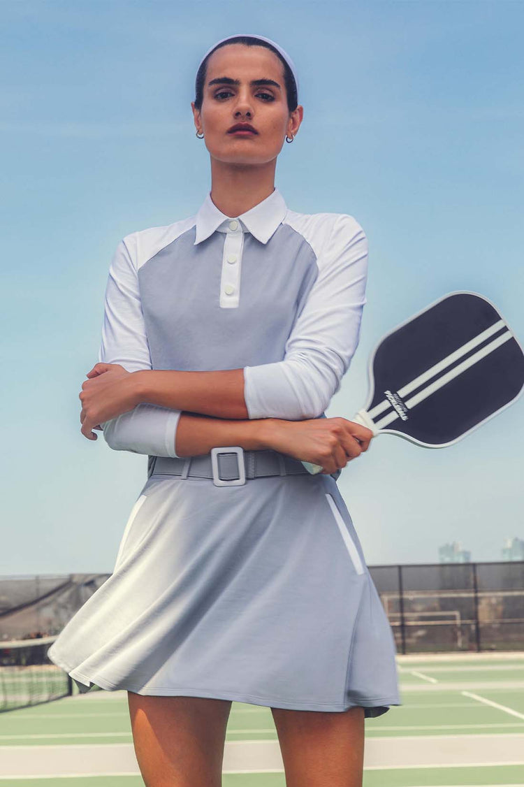 Pleated Performance Skort (with detachable belt) UPF 50+