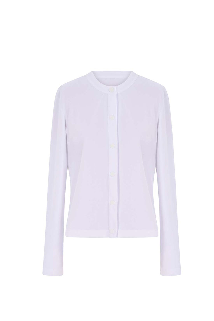 LIGHTWEIGHT CROPPED JACKET UPF 30+ IN WHITE