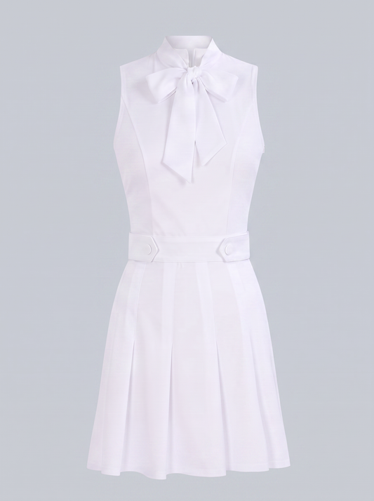 Sleeveless Pleated Performance Dress UPF 50+